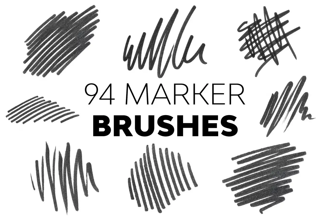 Marker Brushes for Procreate