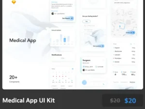 medical app ui kit