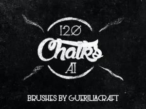 megapack of chalks for adobe illustrator 5
