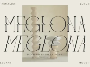 meglona modern and stylish serif