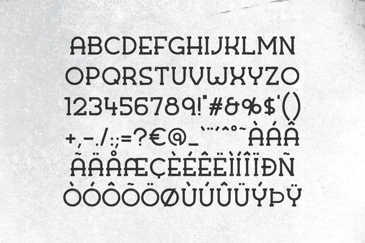 Mehmetrehatugcu Kohm Vintage Font 4 mehmetrehatugcu kohm vintage font 5