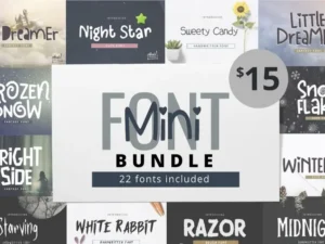 mini font bundle