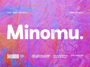 minomu font by owl king