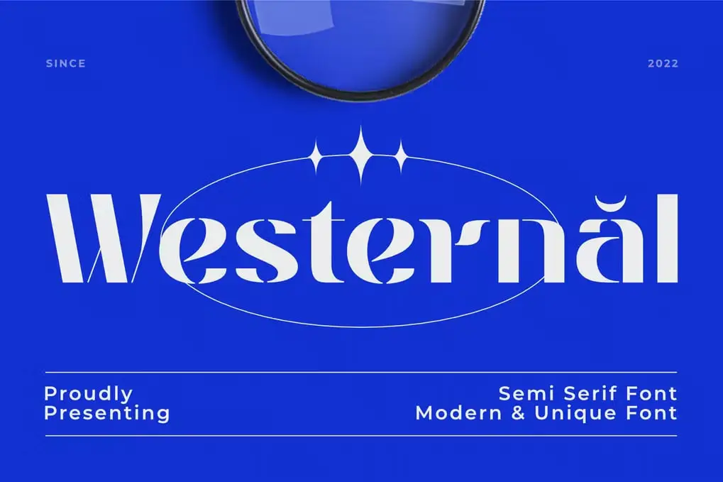 Modern Font 1