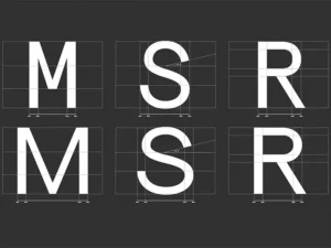 modernist font 10
