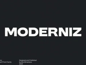 moderniz font