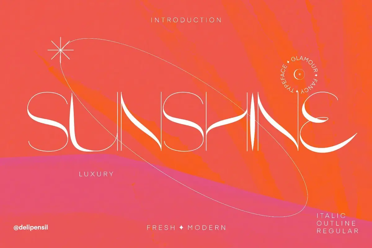 Moggie-Fresh Modern Typeface 6 moggie fresh modern typeface 4