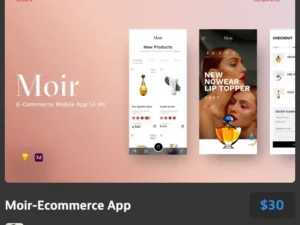 moir ecommerce app