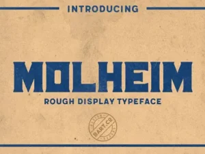 molheim typeface