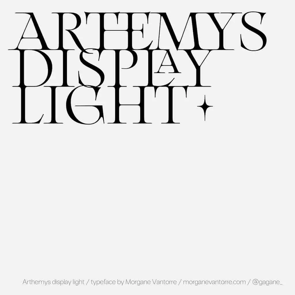 Morgane Vantorre-Arthemys Display Light