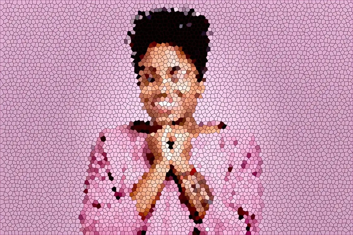 Mosaic Photo Effect 5 mosaic photo effect