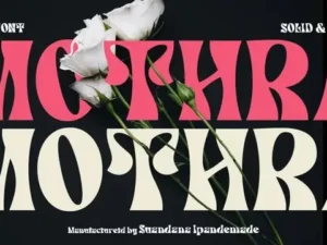 mothra display font