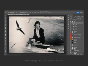 multiple exposure photo themplate 4