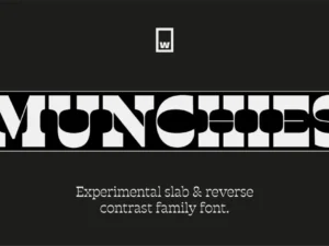 munchies font by gaspar muoz