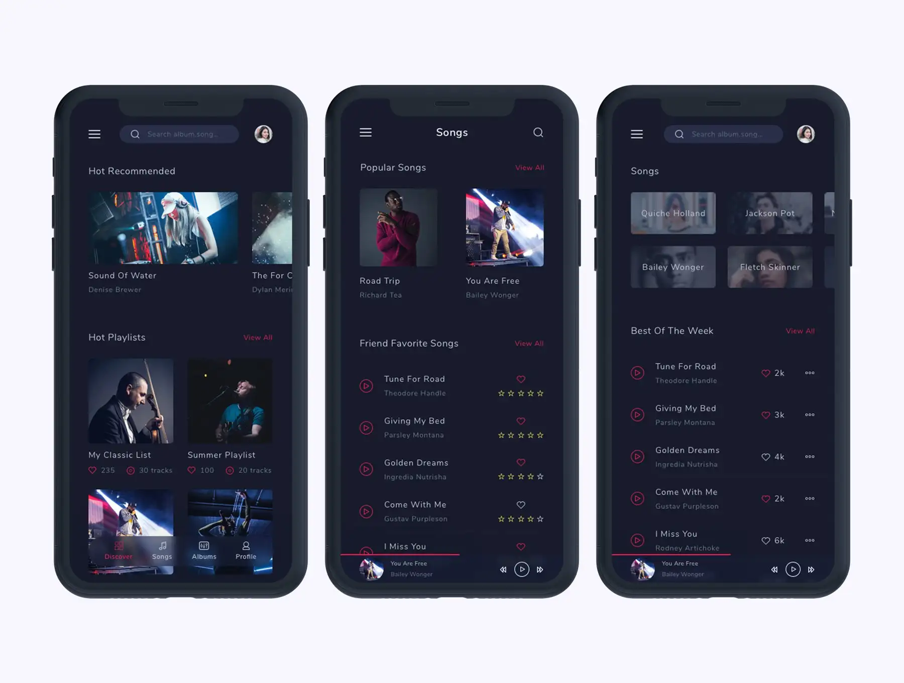Musicly - Music and Podcast App UI Kit 7 musicly music and podcast app ui kit5
