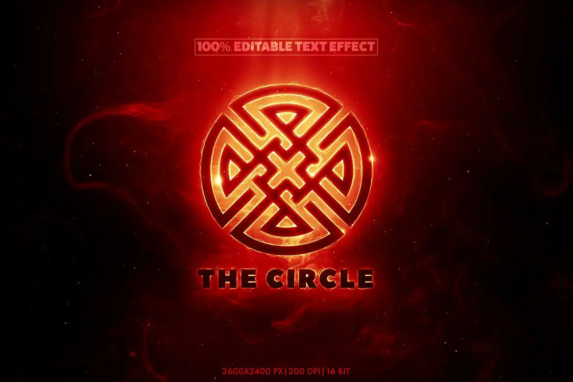 Mystic Text Logo Effect
