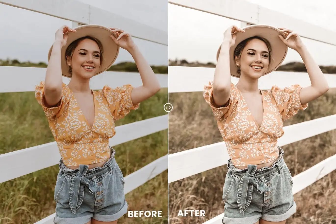 Natural Beige Action & Lightroom Presets