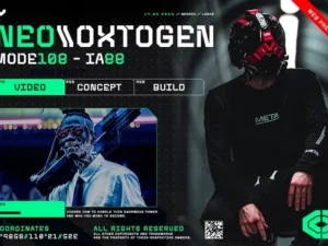 neo oxtogen 108 display font by rmplstd 3