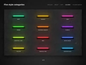 neon layer styles 7