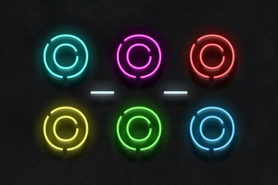Neon Sign Photoshop Effect V