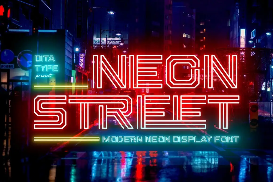 Neon Street 3 neon street