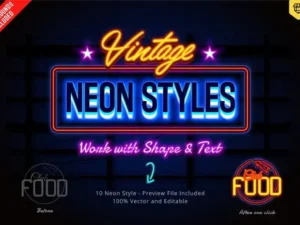 neon text effects 4