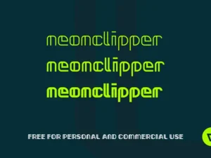 neonclipper font family