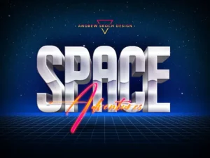 new 80s text effects 2