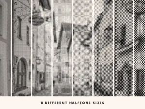 newspaper halftone photoshop effect 2