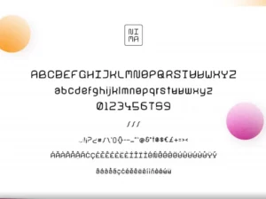nima modern display typeface 2