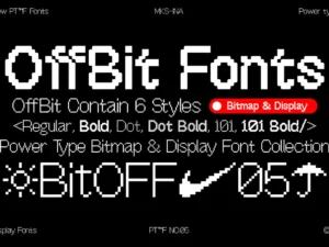 obit typeface by ptf