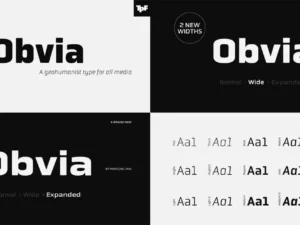 obvia fonts by marconi lima typefolio