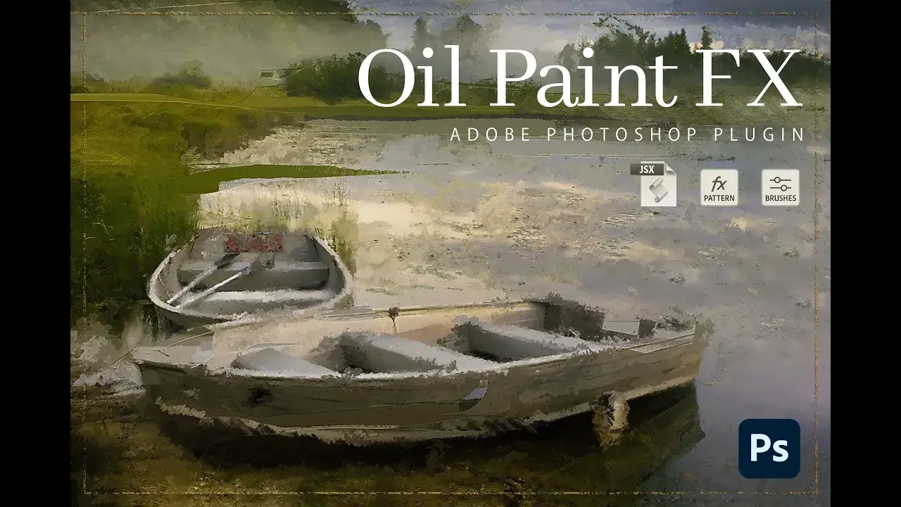 Oil Paint FX Photoshop Action Plugin
