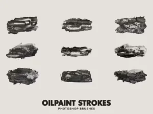 oilpaint strokes brushes 1