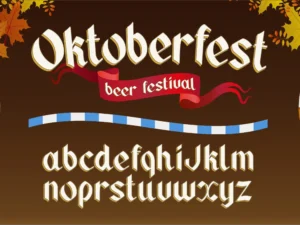 oktoberfest otf gothic font