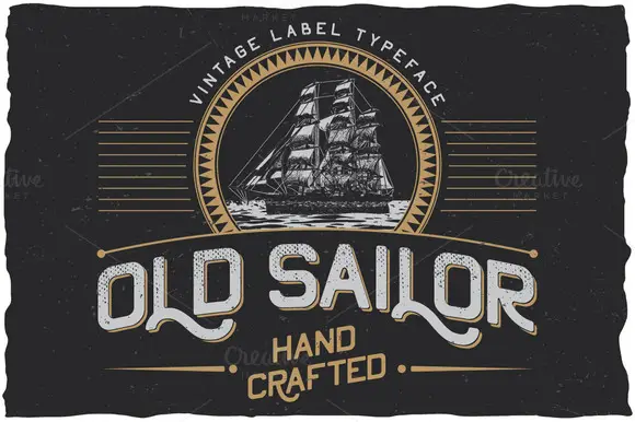 Oldsailor Vintage Typeface
