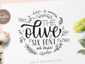 olive family font