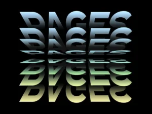 page flip text effect 2