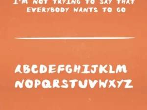peach tea font 3