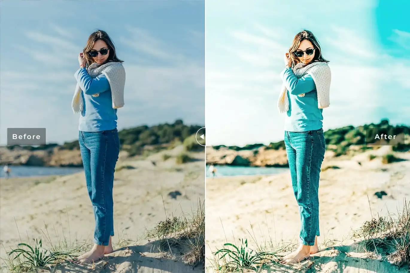 Pearl Aqua Mobile & Desktop Lightroom Presets 5 pearl aqua mobile desktop lightroom presets 2