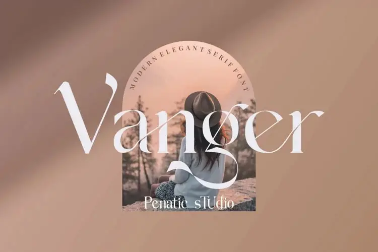 Penatic Studio-Vanger Modern Serif Font 3 penatic studio vanger modern serif font
