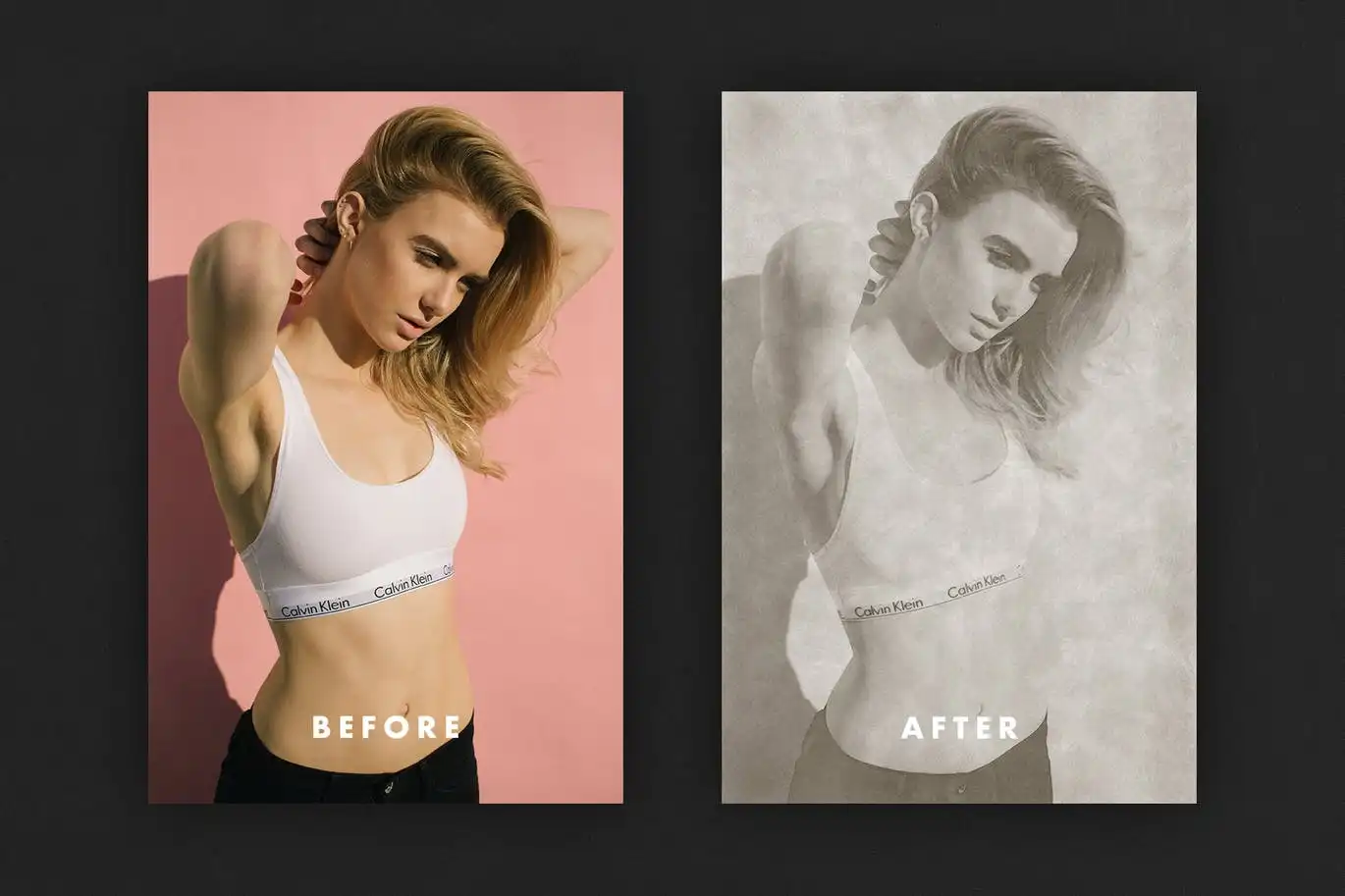Pencil Sketch Effect For Posters