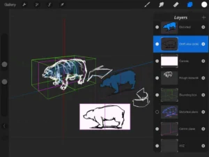 perspective construction demo