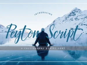peyton script