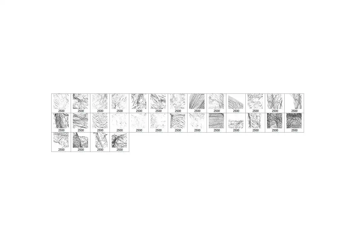 Plastic Photoshop Stamp Brushes