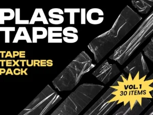 plastic tapes vol1 30 textures pack