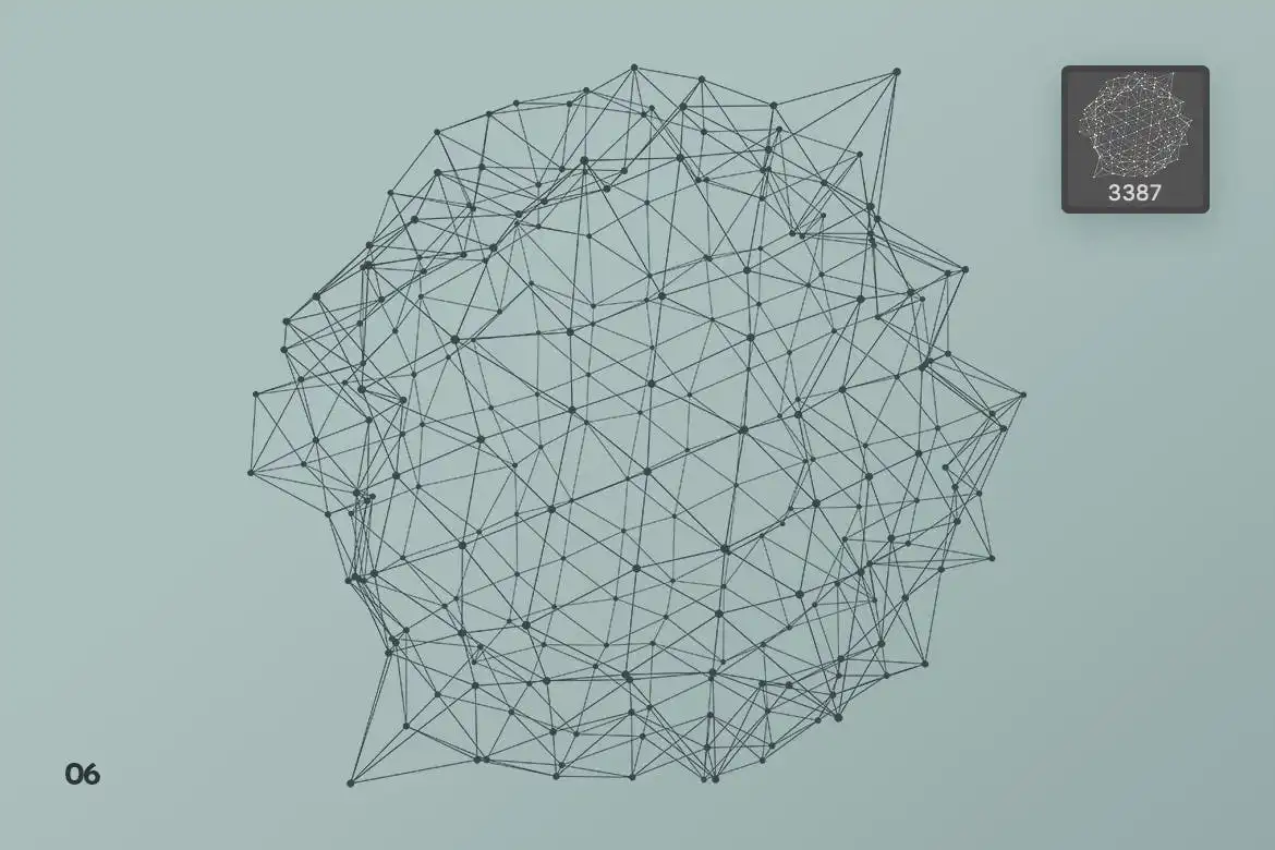 Platonic Polygonal Shapes Photoshop Brushes