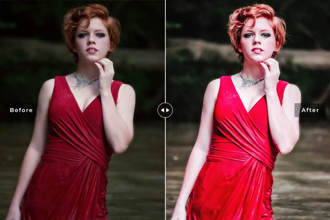 Poinsettia Mobile & Desktop Lightroom Presets 5 poinsettia mobile desktop lightroom presets 3