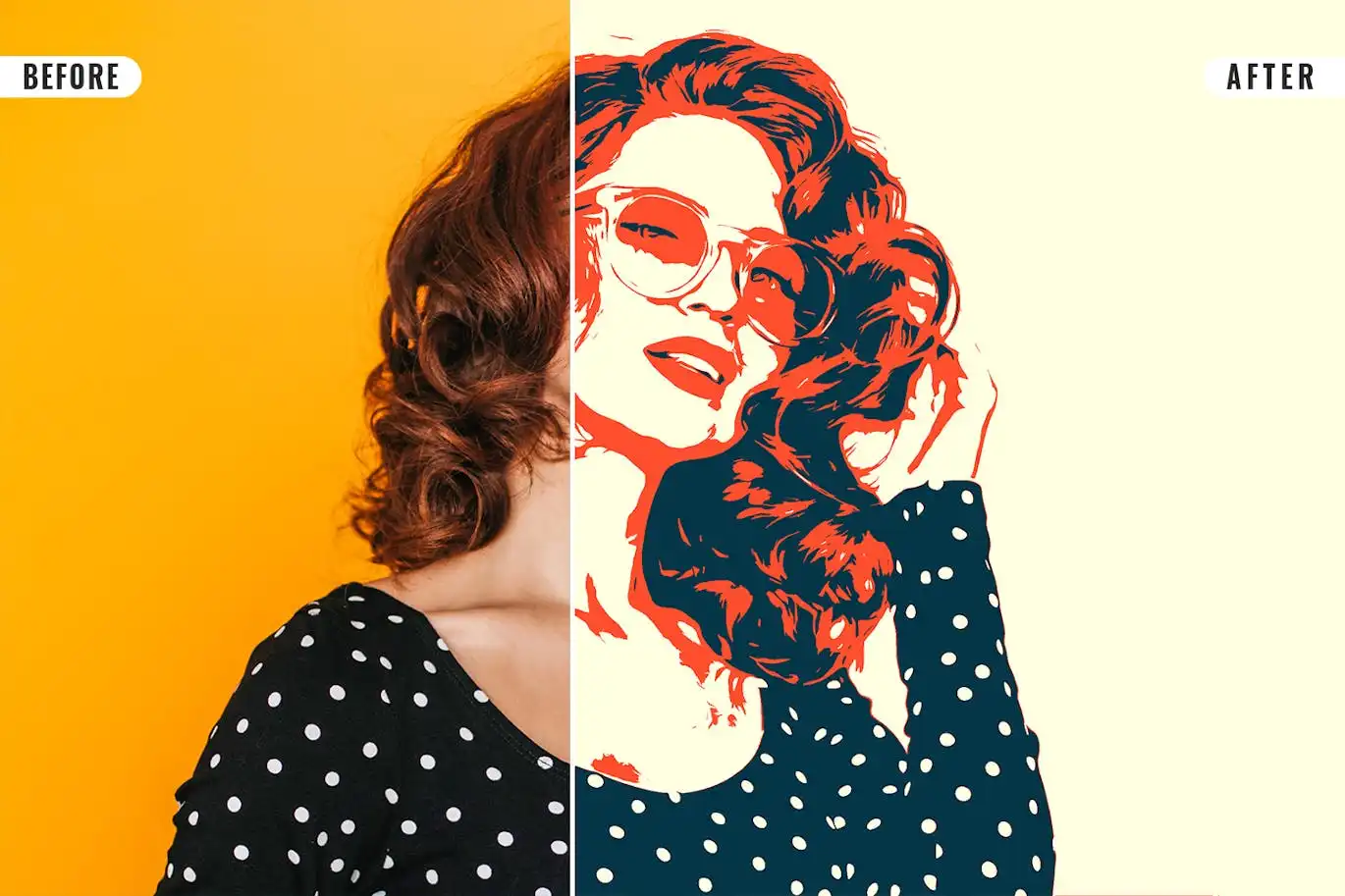 Pop Art Photo Effect 5 pop art photo effect 2