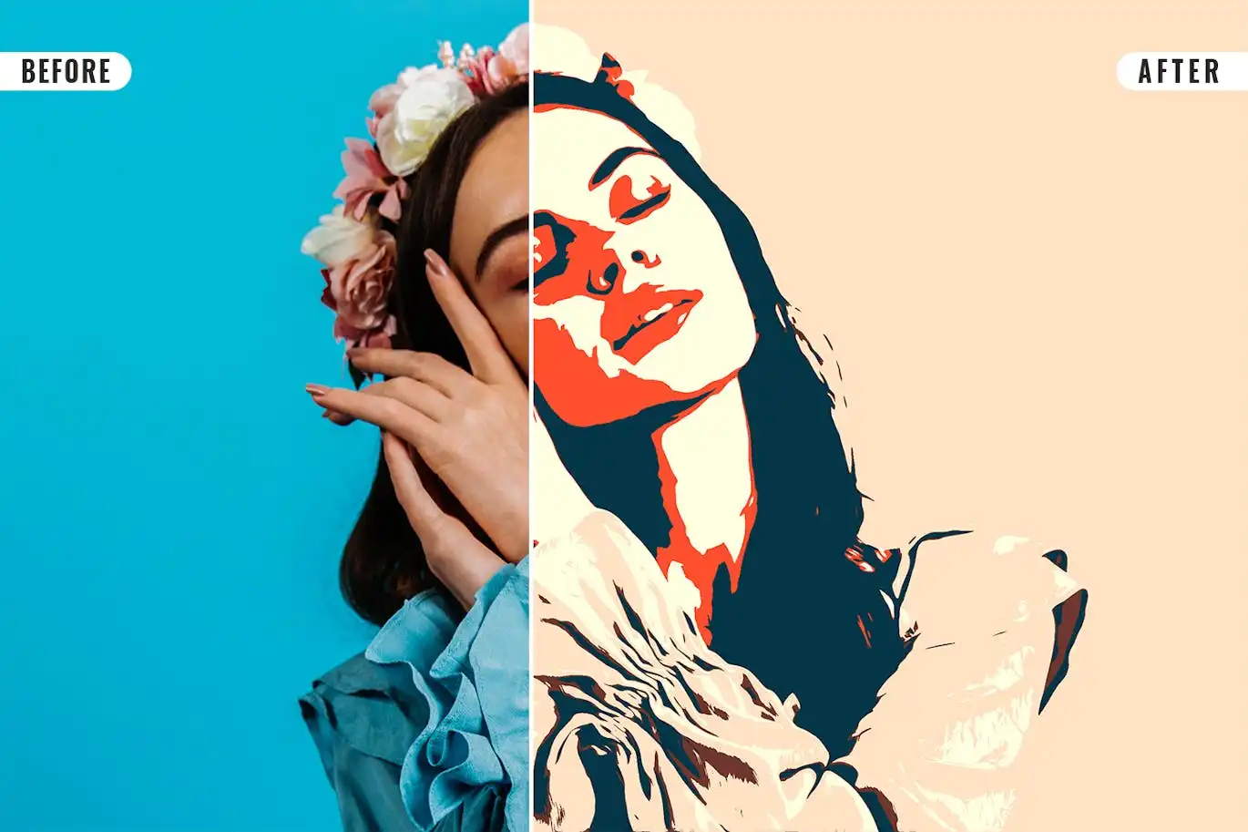 Pop Art Photo Effect